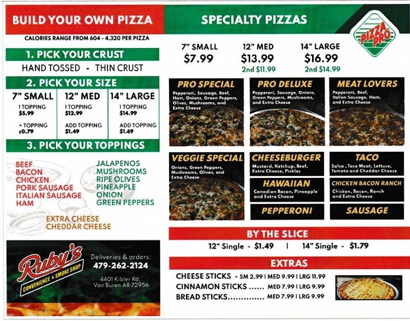 Pizza Pro Of Vanburen